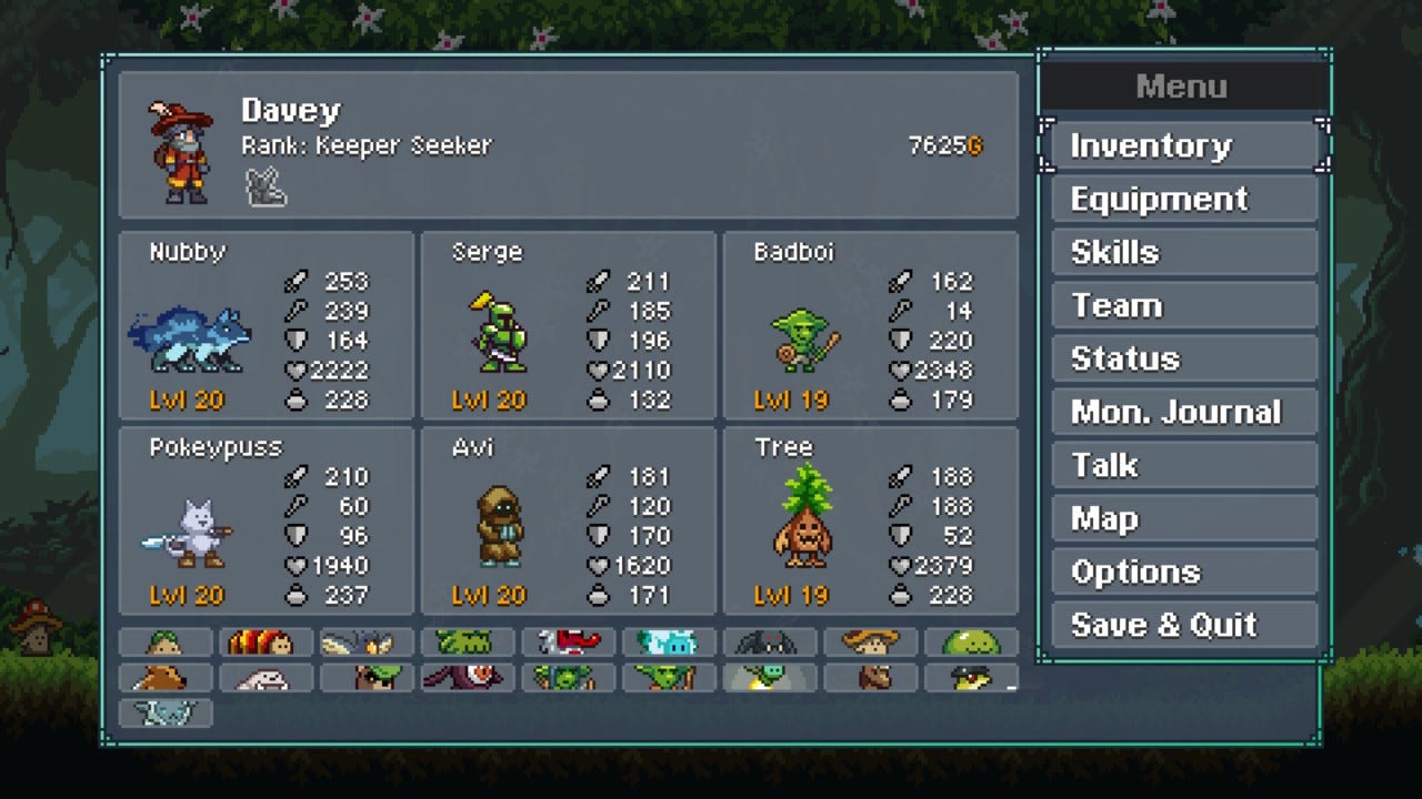 Monster Sanctuary' manages to be a pixel art Pokemon Metroidvania RPG | by  Dave Gershgorn | Medium