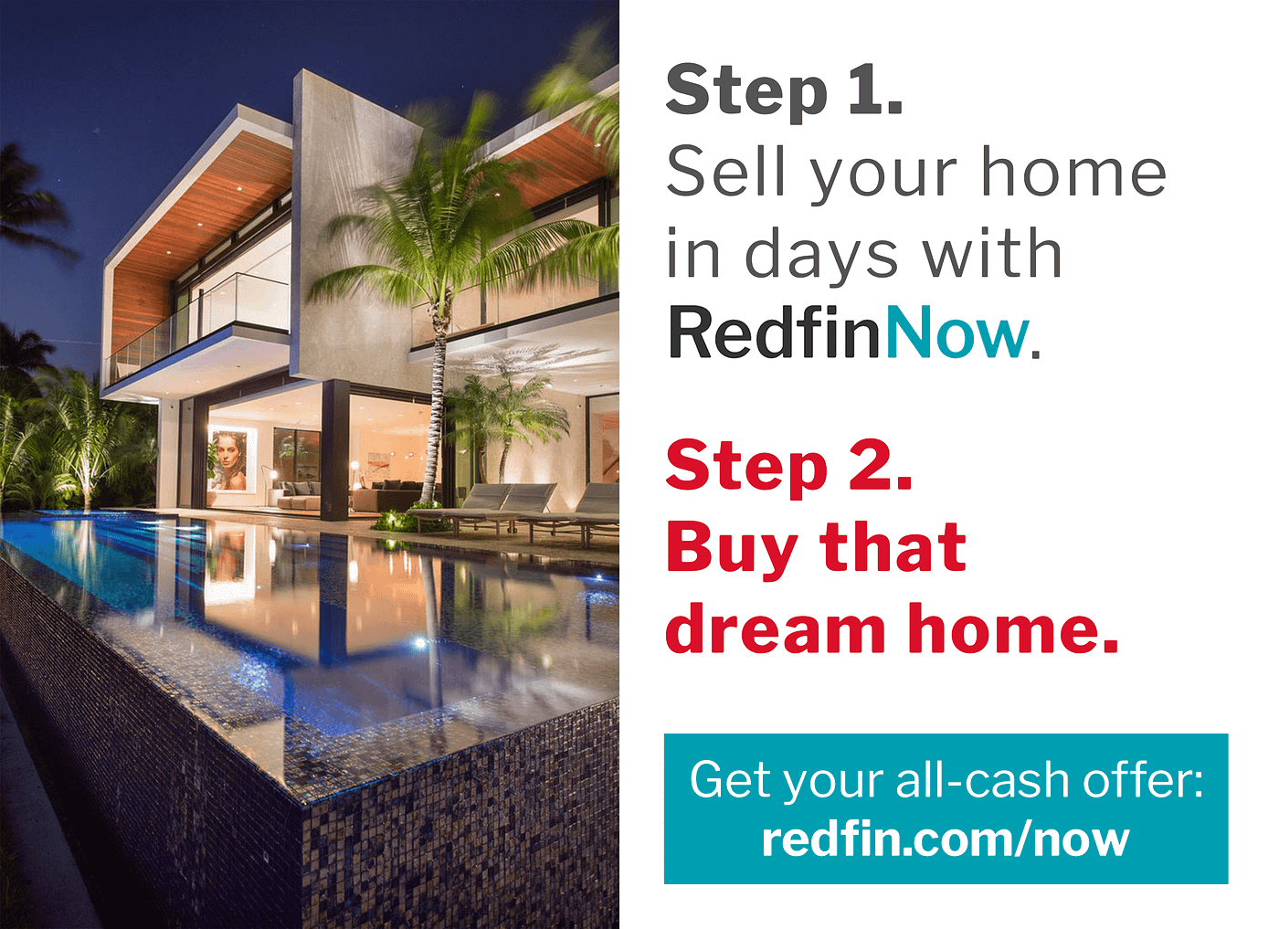 Ad Concept Attracting Homeowners to Redfin Now by Rachit Agarwal