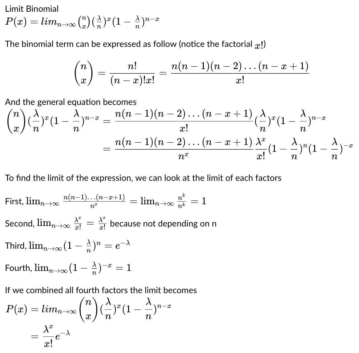 How Poisson Law relates to Binomial Law | by François LE RALLE | Medium