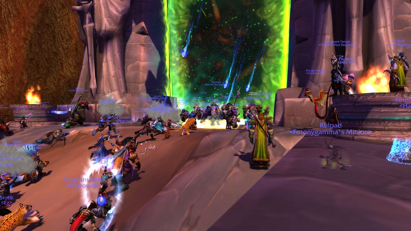 Wow Classic Tbc Why The Dark Portal Opening Meant So Much By Peter Medium