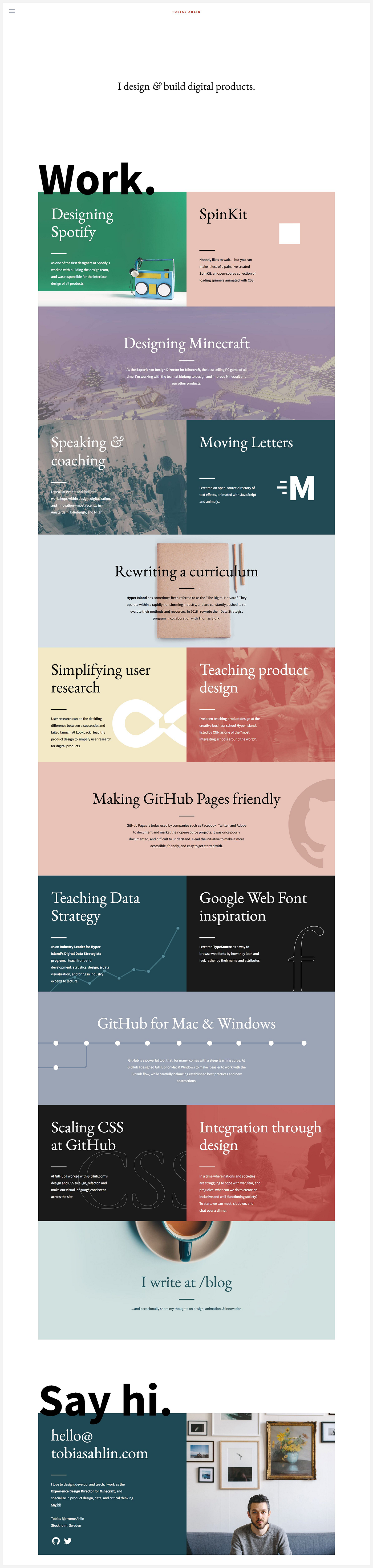8 Brilliant Portfolios from Spotify Product Designers | by bestfolios.com |  Bestfolios | Medium