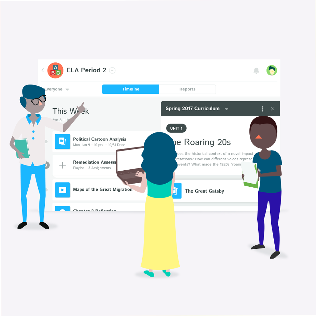Targeted Test Prep with Kiddom. Use Library’s engaging resources to