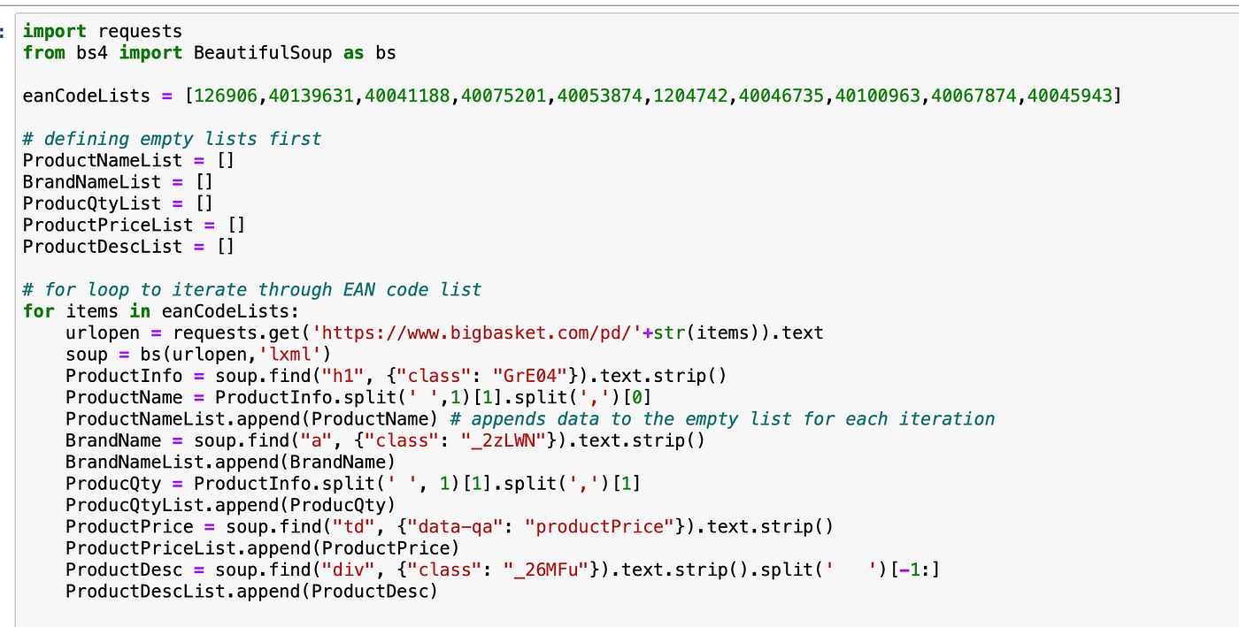 Web Scraping made easy using Python | by Mamtha | Analytics Vidhya | Medium