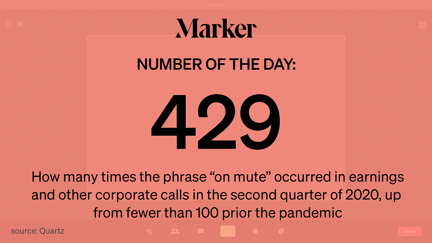 How You Re On Mute Became The Most Frequently Uttered Phrase In Corporate America This Year By Marker Editors Marker