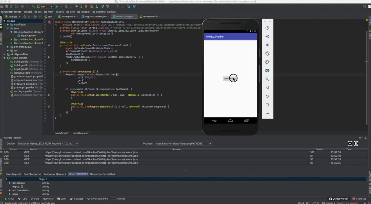 how to use android studio widget