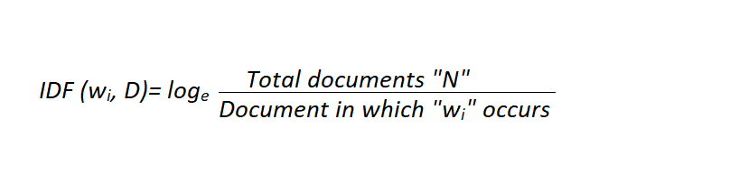 TF-IDF (Term Frequency — Inverse Document Frequency)in NLP | by Deepak ...