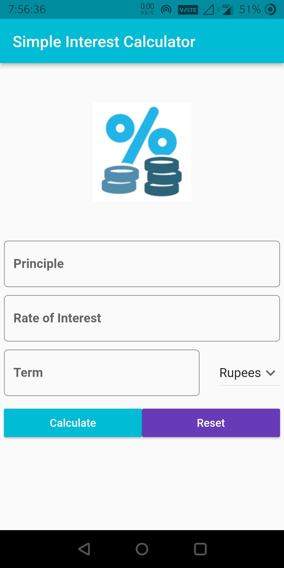 Simple Interest calculator