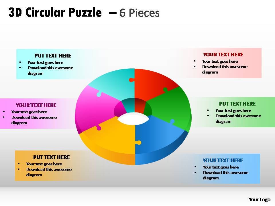 Jigsaw Puzzles Template 21