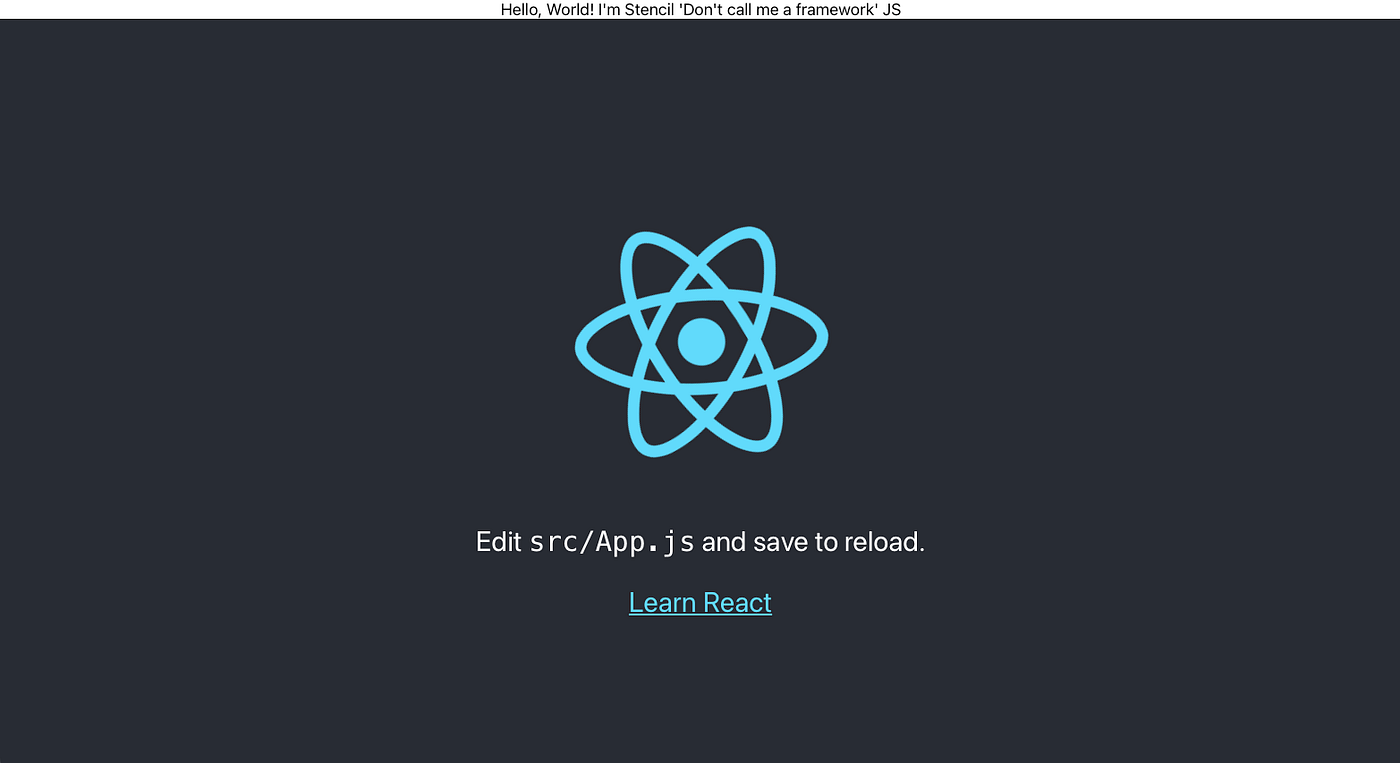 Utilizar StencilJS para crear web components para ReactJS by Nicolás