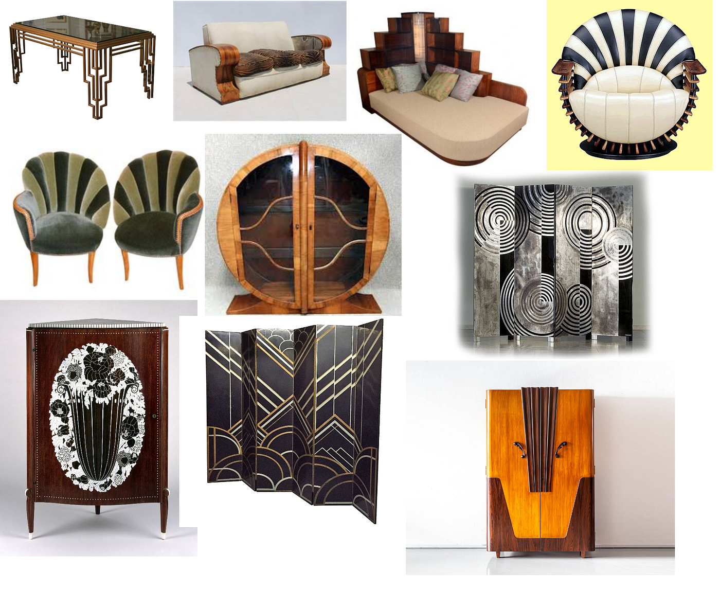 Art Deco 20s , and Art Deco Revival Now by Tessa Schlesinger Home