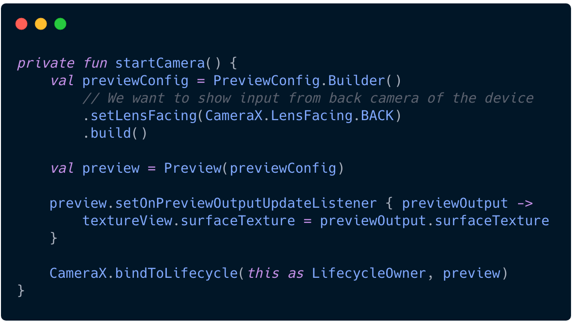 Building QR code scanner for Android using Firebase ML Kit and CameraX