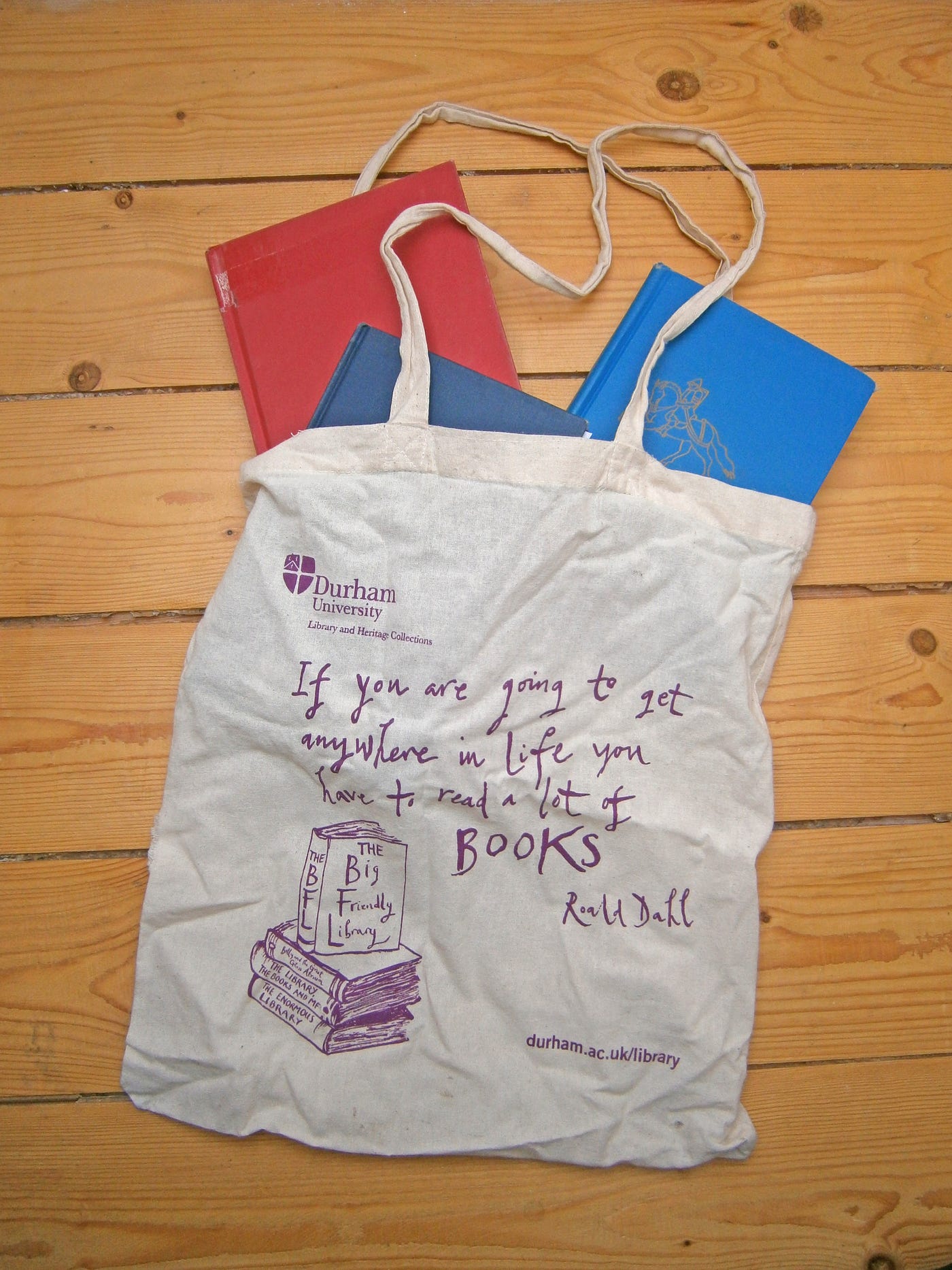 school library bag