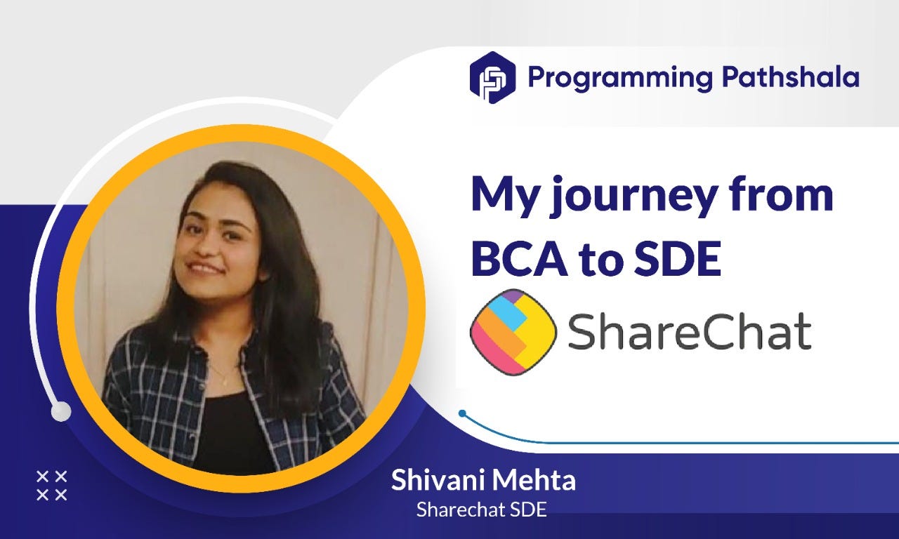 How I became an SDE after hailing from BCA (Bachelors in Computer  Applications) Background | by Programming Pathshala | Medium