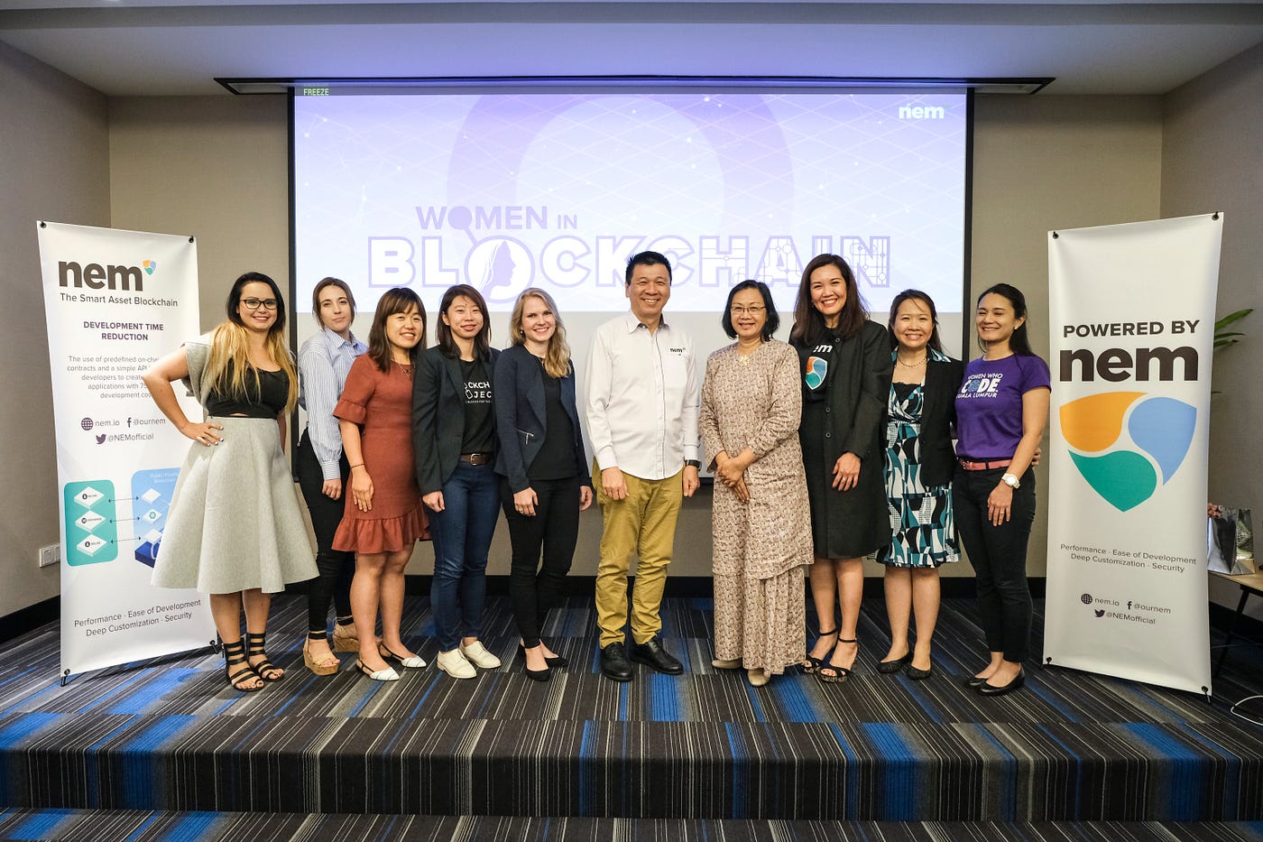 Nem Malaysia Hosts First Ever Women In Blockchain Asia By Nem Southeast Asia Nem Sea Medium