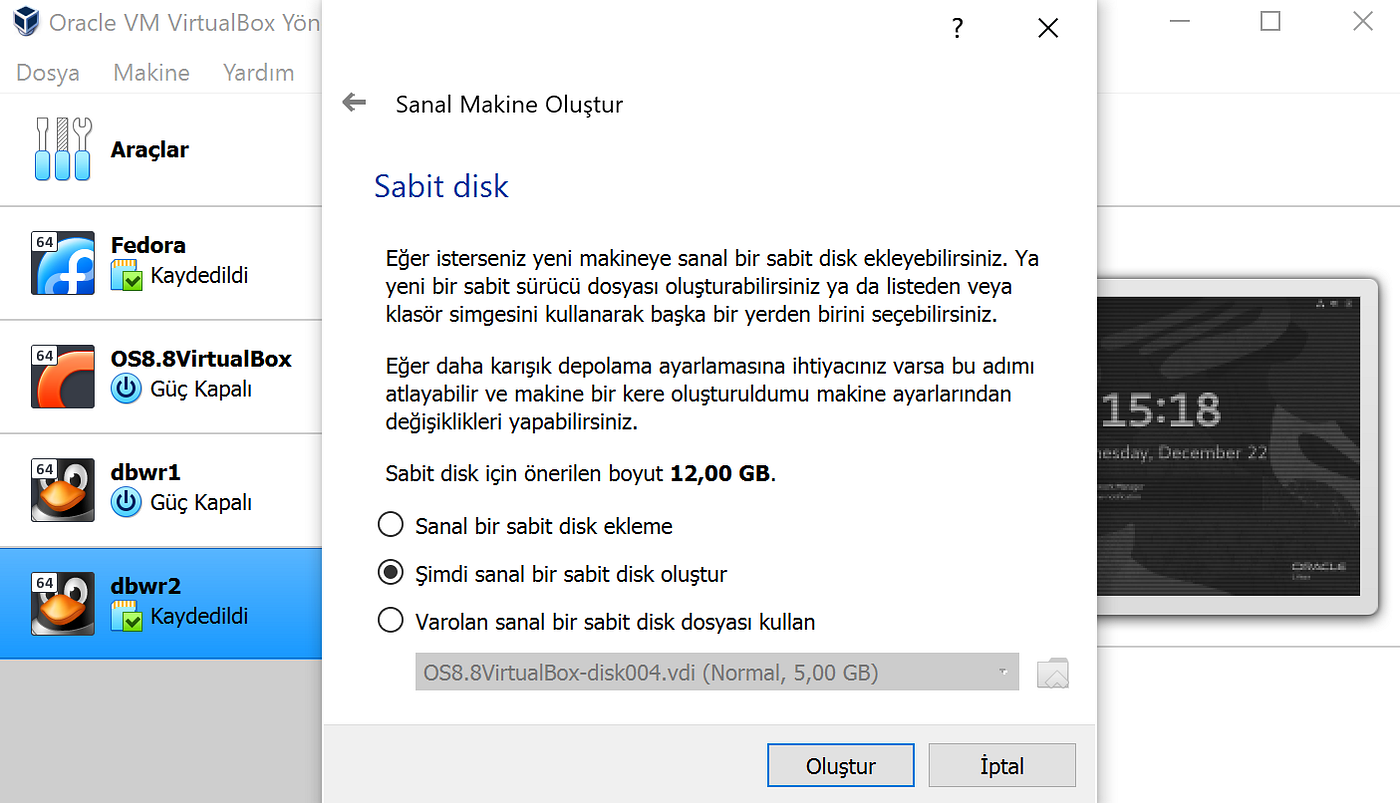 Oracle Linux 7 Installation on Virtualbox or VMware and Oracle 19c  Installation on Oracle Linux 7 | by Ali Suat Usta | Medium