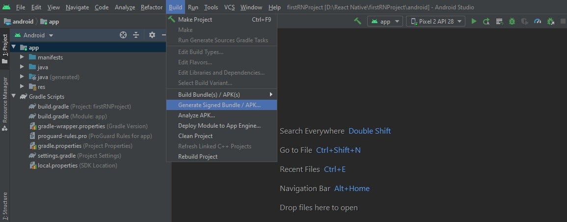 Create your first React Native App | by Manish Mandal | How To React ...