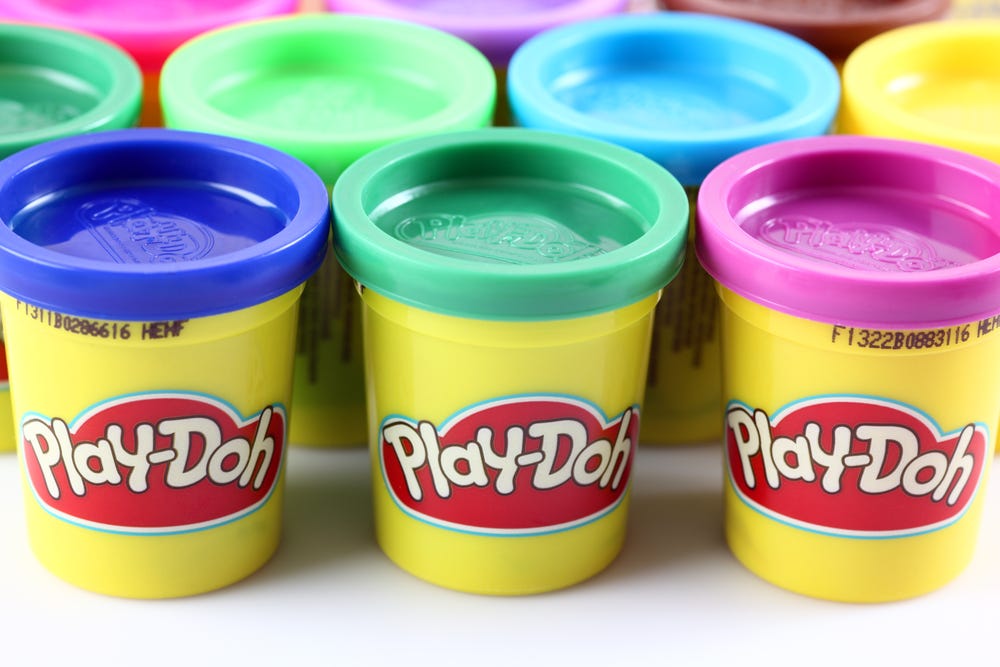 play doh education