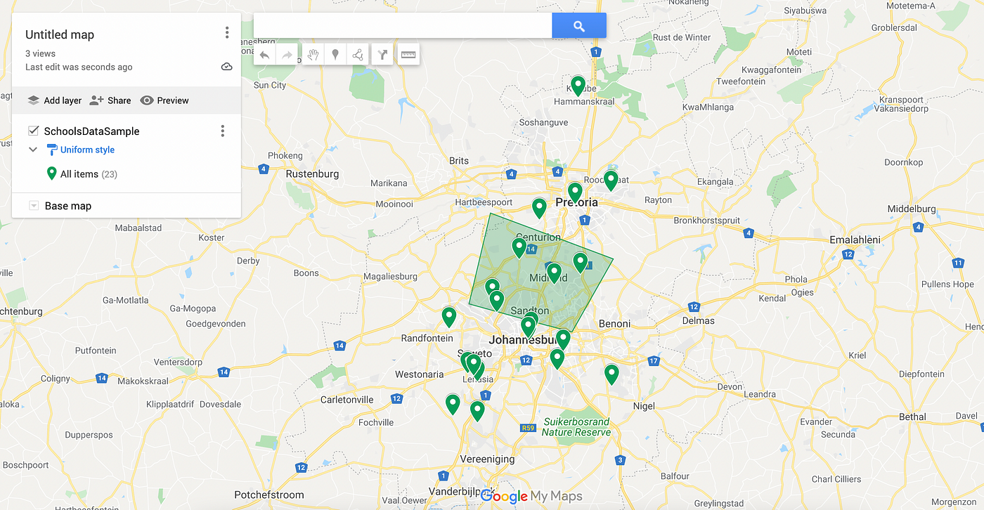 Una manera efectiva de visualizar datos es a través de herramientas como los mapas.