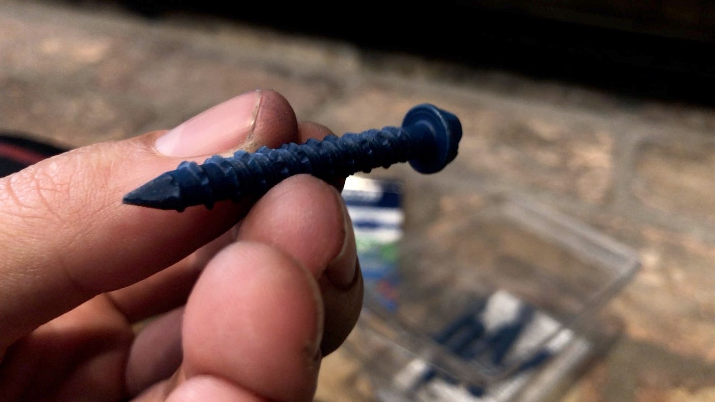 How To Install A Tapcon Into Concrete