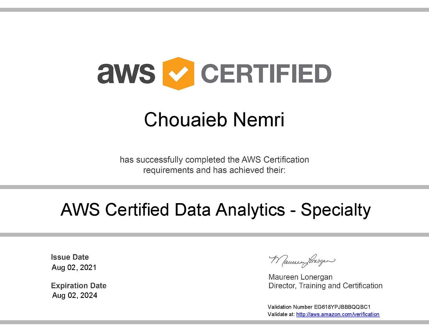 22 Clear Your Aws Data Analytics Specialty Certification By Chouaieb Nemri Medium 22 Clear Your Aws Data Analytics Specialty Certification By Chouaieb Nemri Medium