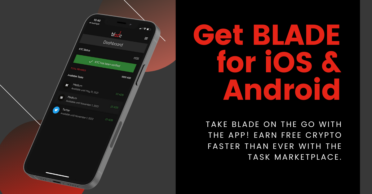 BLADE is live for iOS and Android! by adbank adbank blog Medium