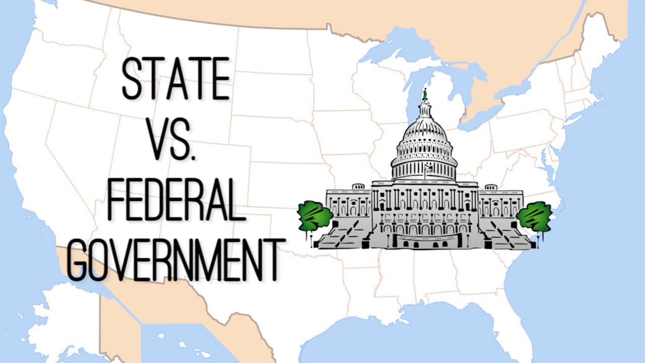 Federalism — the Relationship between Federal and State Government | by  Ahmed Faizan Sheikh | Medium