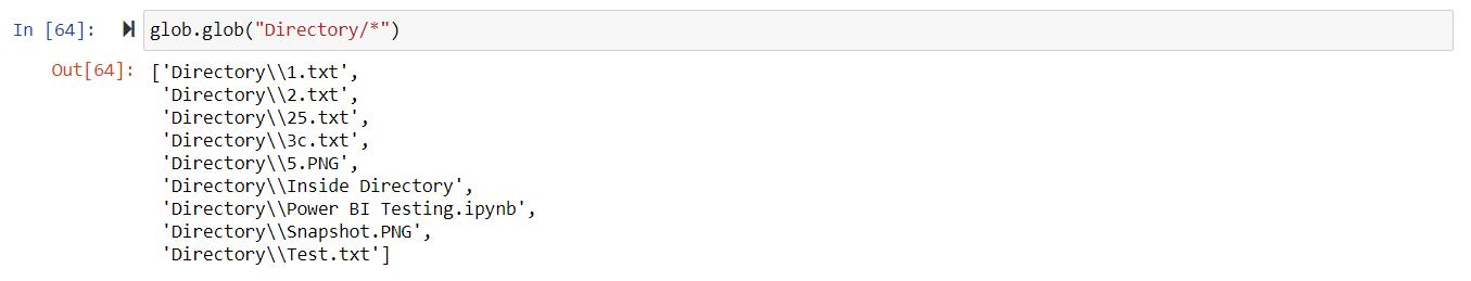 Glob Module in Python. Tutorial for filename matching for… | by ...