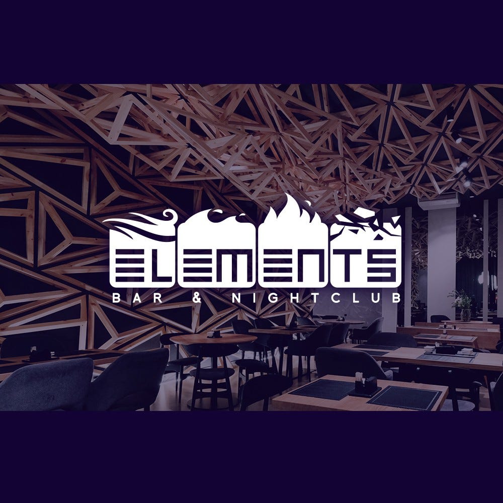 A logo designed for a bar and nightclub.
