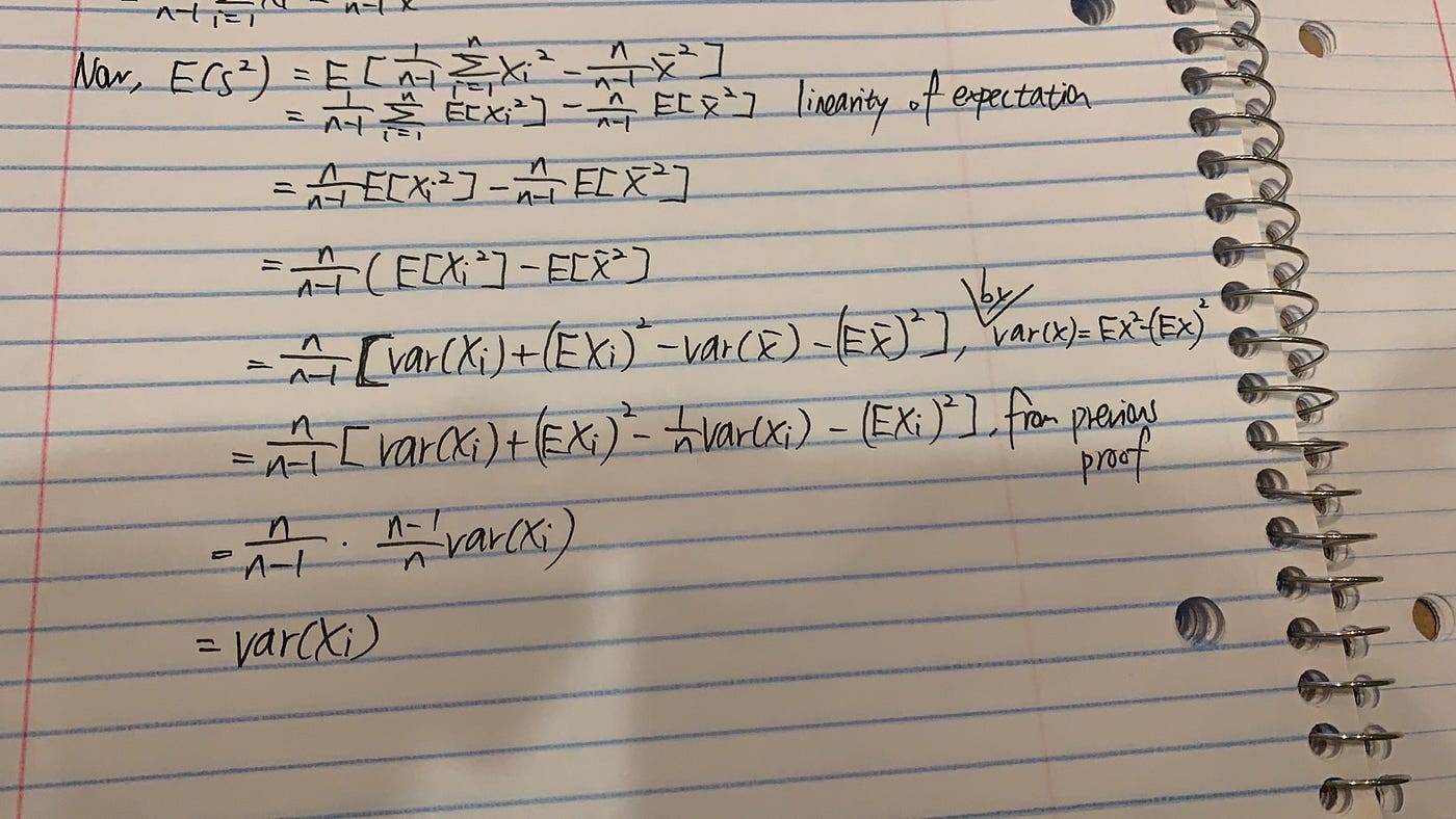 Introduction To Sample Statistics Sample Mean Variance Random Samples Tingyan Deng Medium