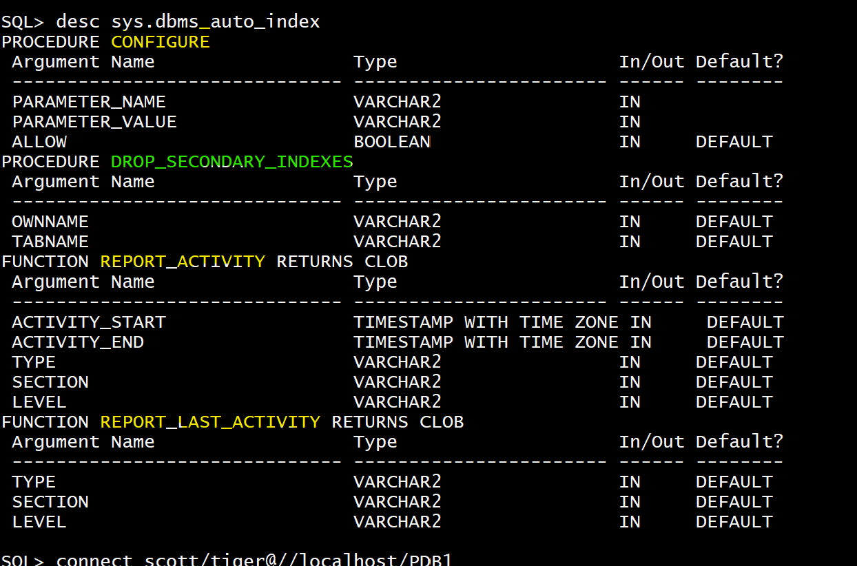 An Oracle Auto Index function to drop secondary indexes - what is a  “secondary” index? | by Franck Pachot | Medium