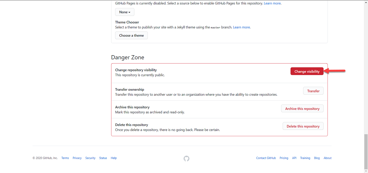 How To Make Your Public Repository As Private And Vice Versa In Github By Positive Stud Medium