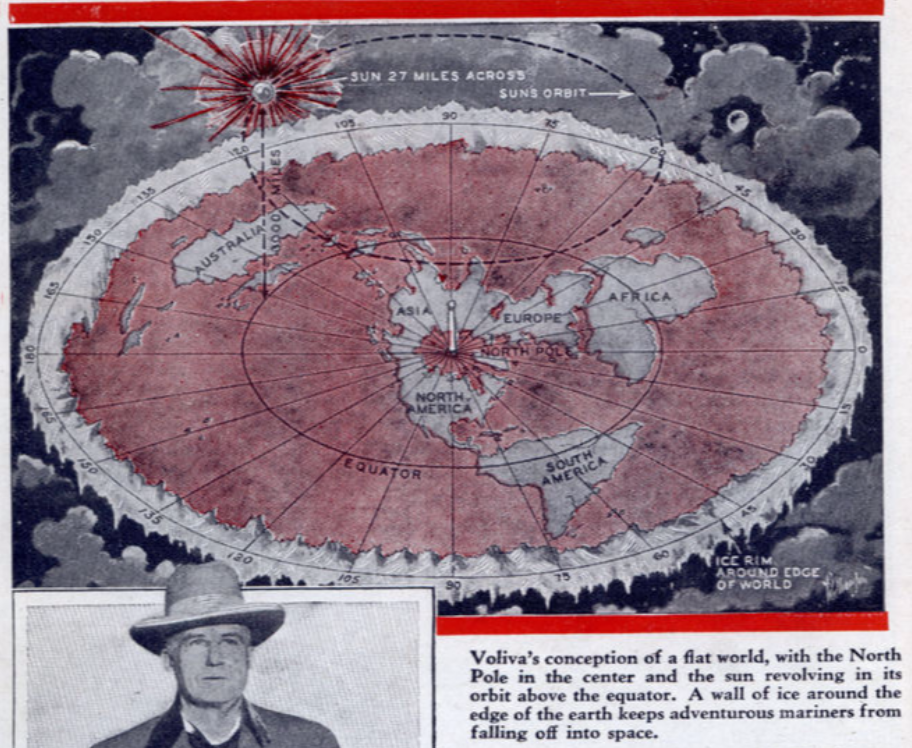 The Rise of the Modern Flat Earth Movement | by Adam M Wakeling | History  of Yesterday