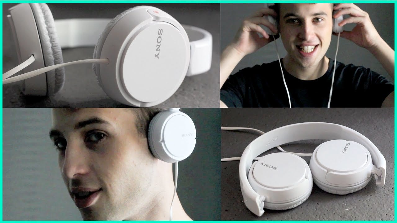 Sony MDR-ZX110. The Sony MDR-ZX110 looks extravagant… | by Grace jack |  Medium