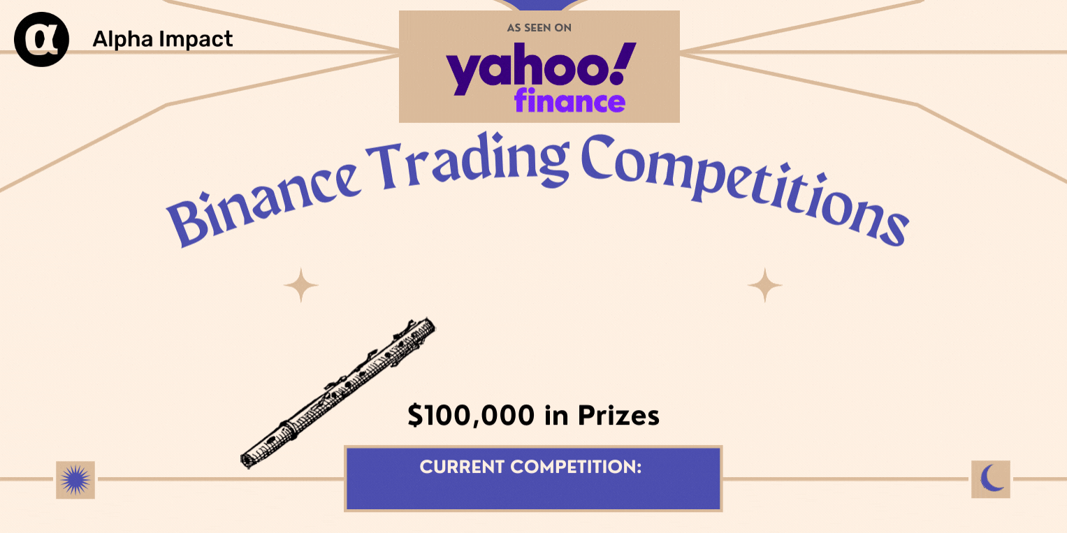 Yahoo Finance announces Alpha Impact’s 100k Binance trading