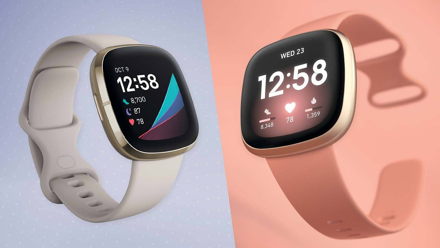 Fitbit Versa 3 VS. Fitbit Sense- Newly Updated! | by 24/7Tech | The Latest  Technology | Medium