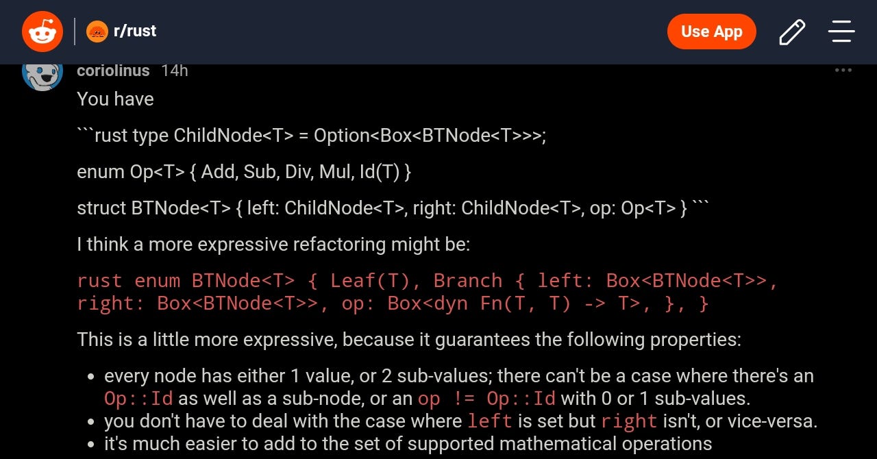 Rust Binary Tree A Refactor. Making Our Binary Tree Better by Ross