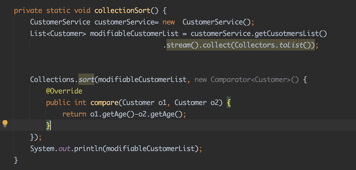 Sorting a List in Java 8. How many options do we have to sort a… | by Suraj  Mishra | Javarevisited | Medium