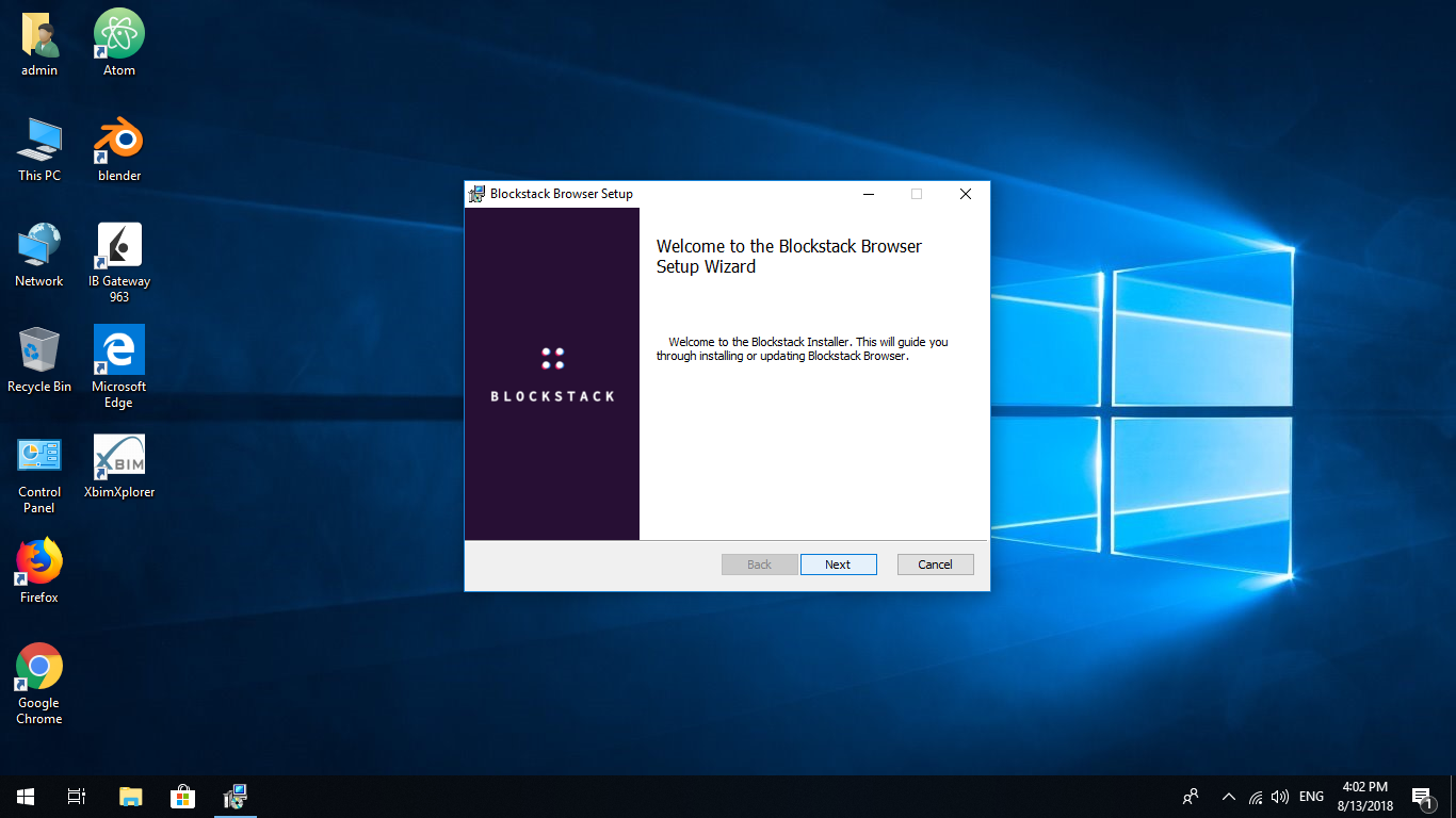 How to install Blockstack Browser and register for a free Blockstack ID