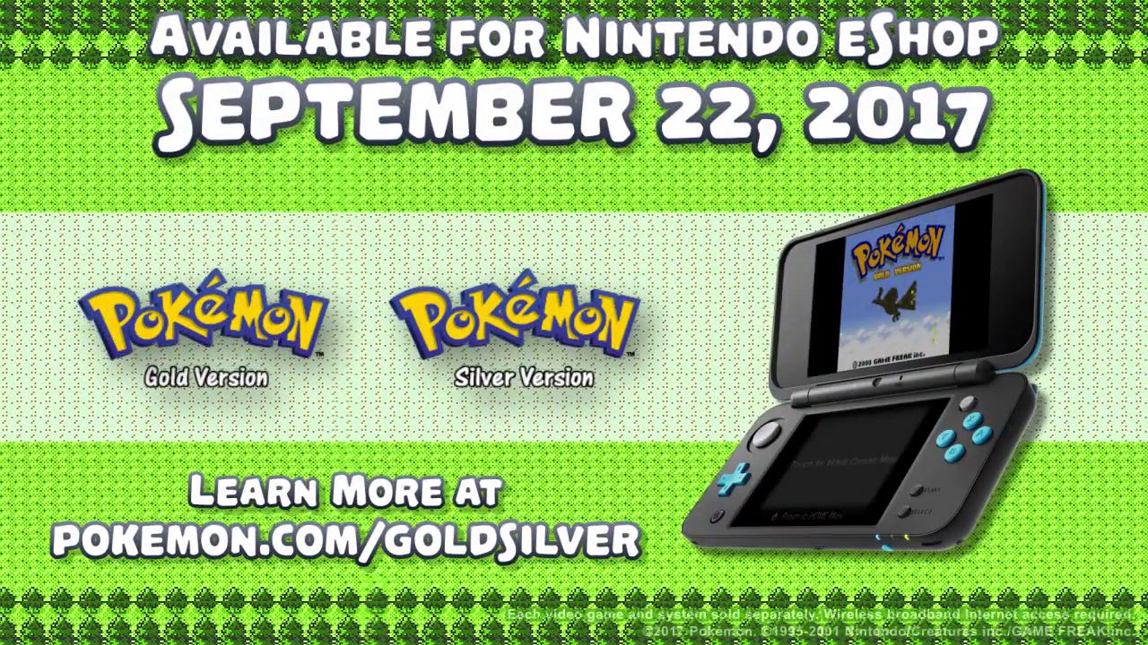 Pokémon Gold and Silver Coming to 3DS Virtual Console on September 22 | by  AllGamesBeta | Medium