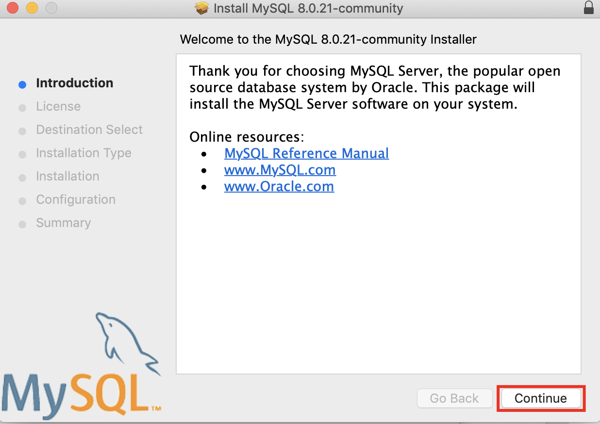 when you install mysql on mac where is it installed