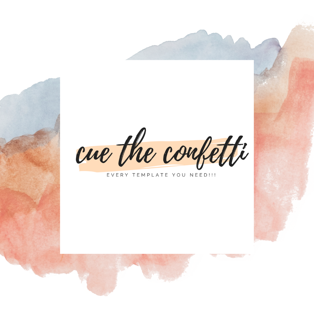 CUE THE CONFETTI – Medium