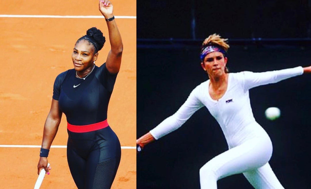 A Roupa de Wakanda. Nas quadras, a tenista Serena Williams… | by Andressa  Mendes | Acabou em Pizza | Medium