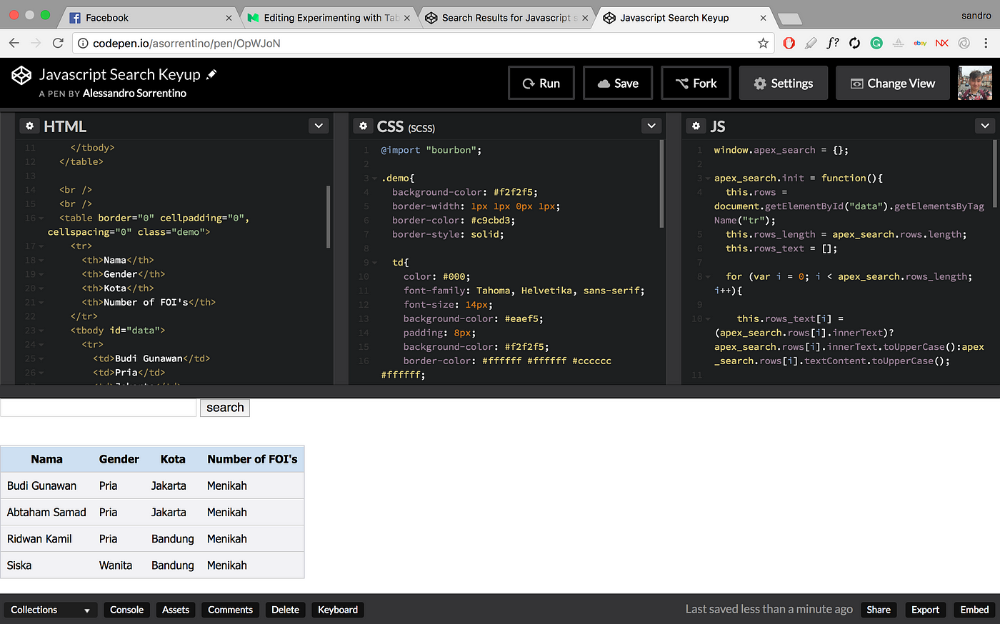 Production Lab Series: Using Codepen to see what I could do with ...