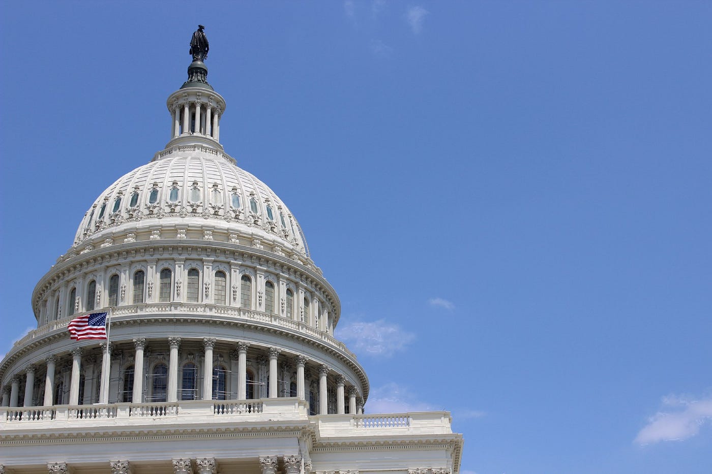 An image of the dome of the United States Capitol. Photo credit: Jessica M. Castillo, 2014.