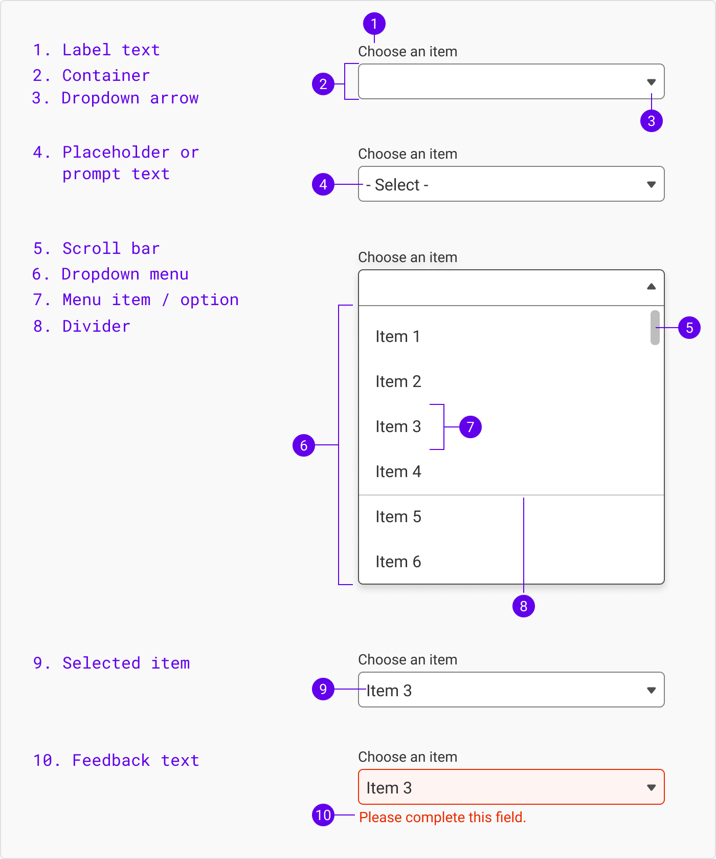 Ui Cheat Sheet Dropdown Field Dropdowns Get A Lot Of Flak From The Ui By Tess Gadd Ux Collective