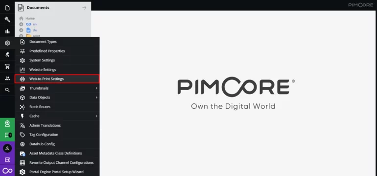 Web-to-Print functionality 
