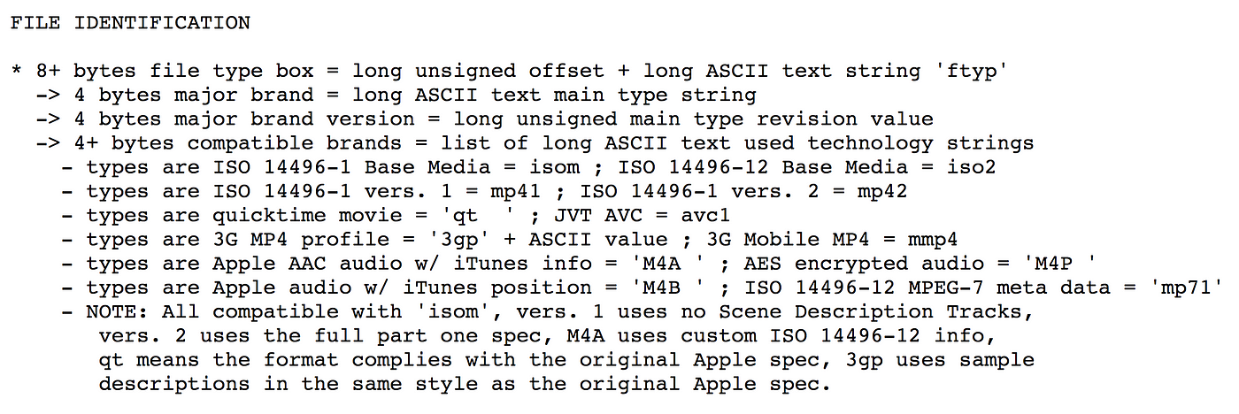 Android Video Playback Tutorial (part2) — The structure of MP4 file | by  Qing Zhong | Medium