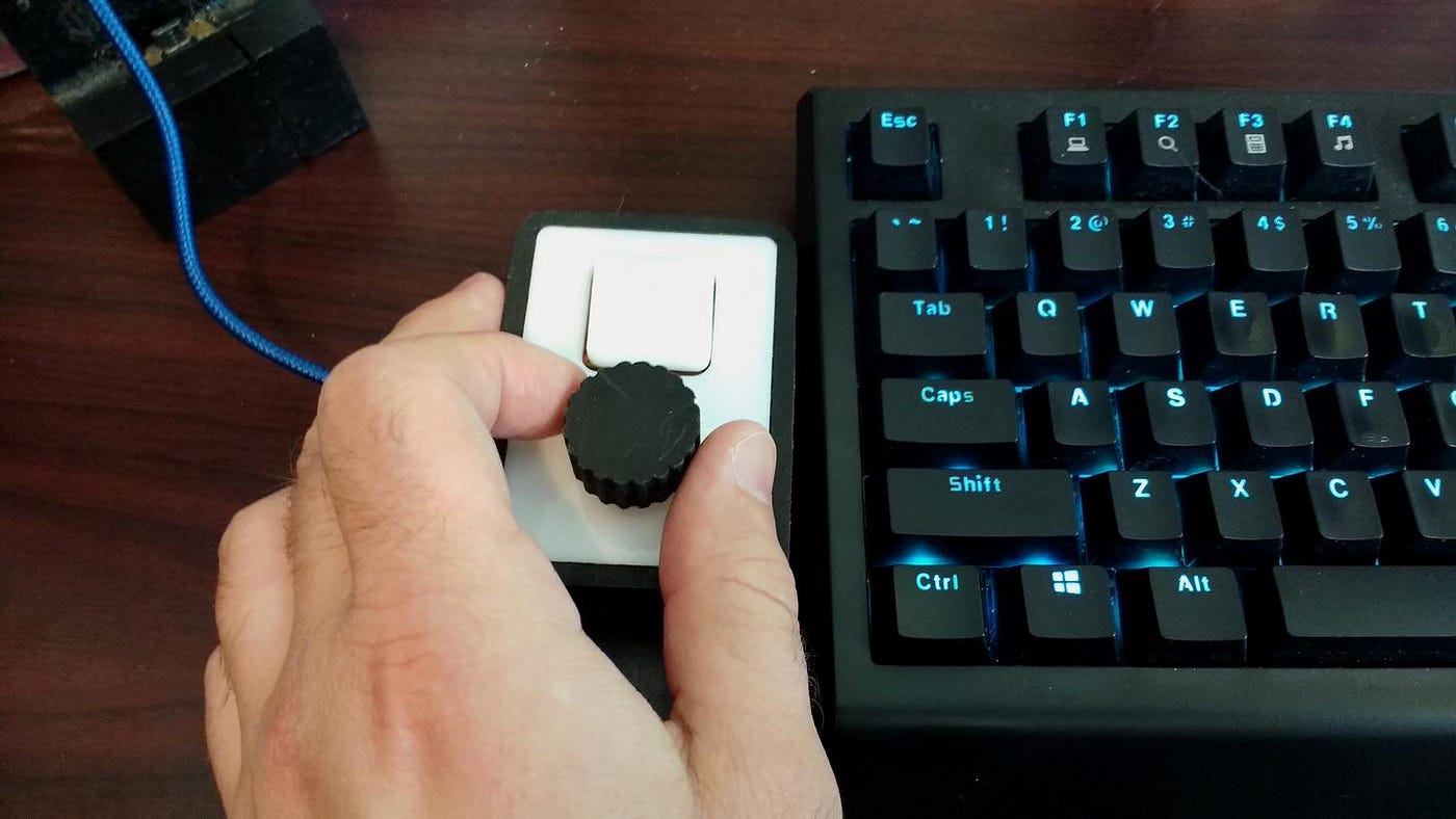 Custom Computer Volume Control Knob by Jeremy S. Cook Medium