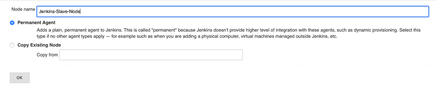 Jenkins Slave Node name