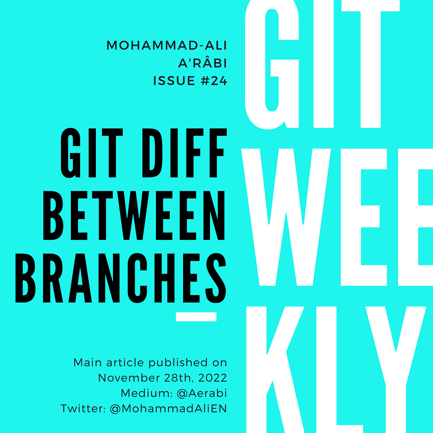 Git Diff Between Branches. A Tribute to Alan Turing | by Mohammad-Ali  A'RÂBI | Nov, 2022 | ITNEXT